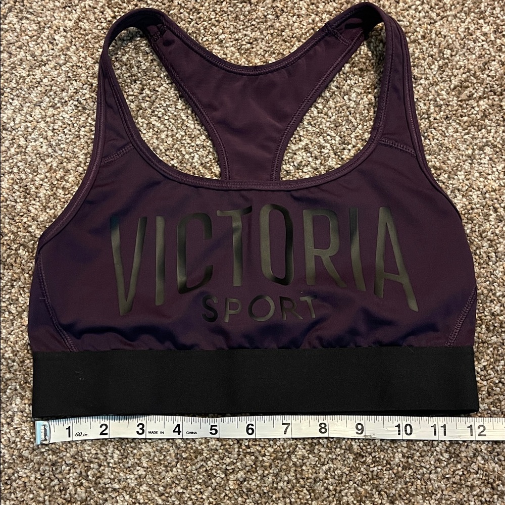 Victoria's Secret Racerback Sports Bra Set - Navy, Plum, marled black, White - Picture 11 of 14